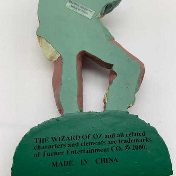 Vintage Kurt Adler Wizard of Oz The Scarecrow 'A Brain' Ceramic Ornament 2000 - Picture 6 of 8